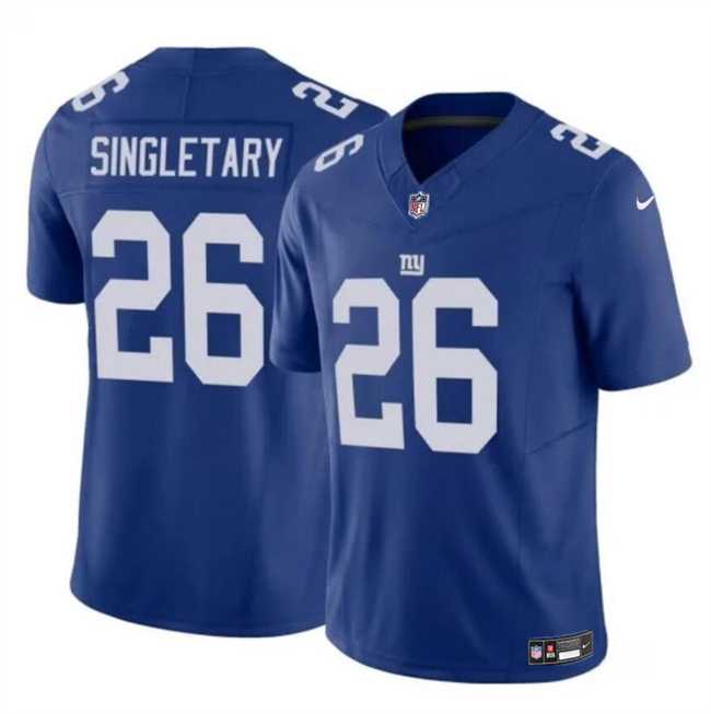Men & Women & Youth New York Giants #26 Devin Singletary Blue 2023 F.U.S.E. Vapor Untouchable Limited Stitched Jersey,We sell and wholesale Men & Women & Youth New York Giants #26 Devin Singletary Blue 2023 F.U.S.E. Vapor Untouchable Limited Stitched Jersey on line form chian!